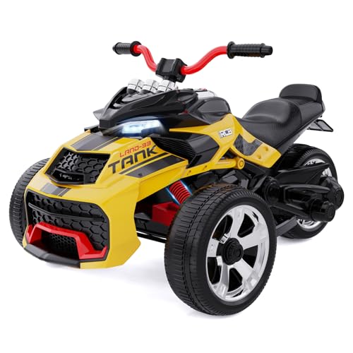 RCB 12V Elektro Motorrad Kinder, 2 Motoren & 12 Zoll Elektro-Dirt-Bike 3/8 km/h Geschwindigkeitsmodi, Multi-Musik, USB-Anschluss, Best Kinder-Motorrad Auto für 3-8 Jährige RCB 12V Elektro Motorrad Kinder, 2 Motoren & 12 Zoll Elektro-Dirt-Bike 3/8 km/h Geschwindigkeitsmodi, Multi-Musik, USB-Anschluss, Best Kinder-Motorrad Auto für 3-8 Jährige von RCB
