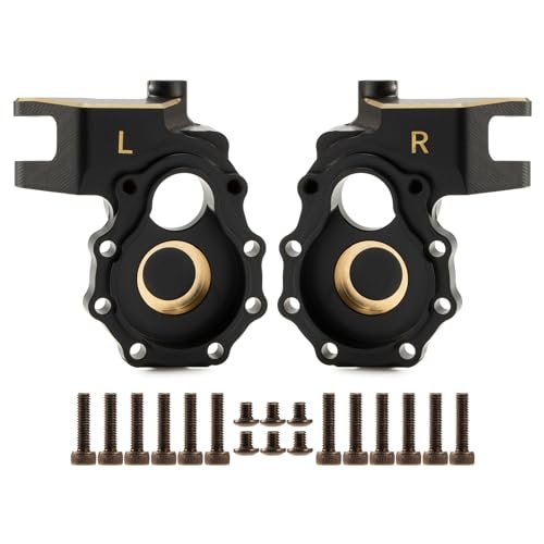 RCBOYZ Messing Front Portal Drive Housing Inner, Gewicht 110g Inner Steering Knuckles RC Counterweight Set für 1/10 RC Crawler Car TRX-4 TRX-6 Upgrade Parts Replacement of 8252 von RCBOYZ