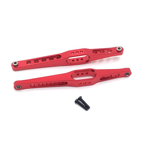 RCGOFOLLOW 2 stück Aluminium Hinten Suspension Arm Für 1/12 Wltoys 12428 12423 FY03 Fernbedienung Auto Mit Aluminium Hinten Suspension Arm, Rot von RCGOFOLLOW