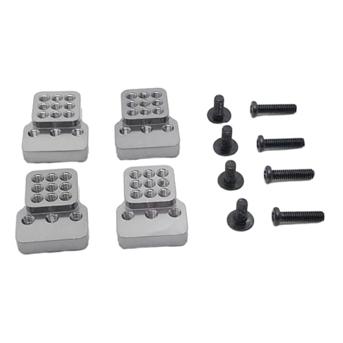 RCGOFOLLOW Metall RC Auto Upgrade Shock Mount Lift Kit Für WPL 1/16 C14 C24 RC Auto Metall Shock Tower Halterung Kits Metall Schock, Titan von RCGOFOLLOW