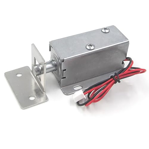 RC-Boot, Wasserdicht, 12 V/24 V, Elektromagnetisches Schloss Mit Rundem/quadratischem Kolben for Den Einsatz Von Trawler-Netzen, Spule Aus Vernickeltem Metall Und Kupfer(Round pin,12V) von RCXCLXLH