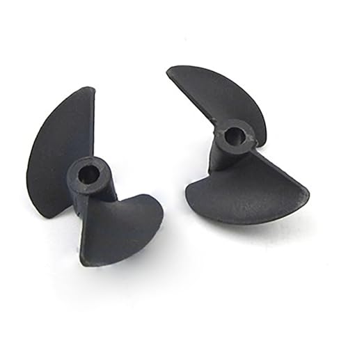 RC-Bootspropeller, 2-Blatt-Nylonpropeller, EIN Paar CW- Und CCW-Requisiten, Schiffsmodellmodifikation(32-3.17mm) von RCXCLXLH