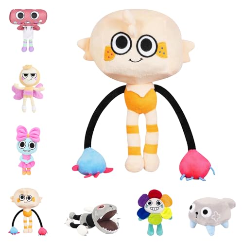 RCYHCY Dandy's World Plüschtier, 11.02"/28cm Dandy Horror Games Plush, Dandy Flower World Plush Toy, Dandy Scary Game Plush Toy, Stuffed Plush Animal Doll Pillow for Boys and Girls Party, Birthday von RCYHCY