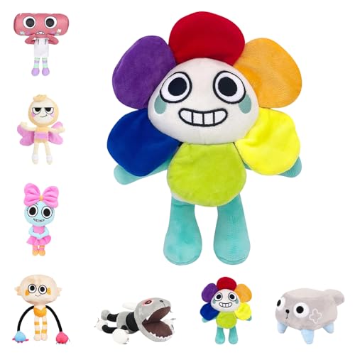 RCYHCY Dandy's World Plüschtier, 12.6"/ 32 cm Dandy Horror Games Plush, Dandy Flower World Plush Toy, Dandy Scary Game Plush Toy, Stuffed Plush Animal Doll Pillow for Boys and Girls Party, Birthday von RCYHCY