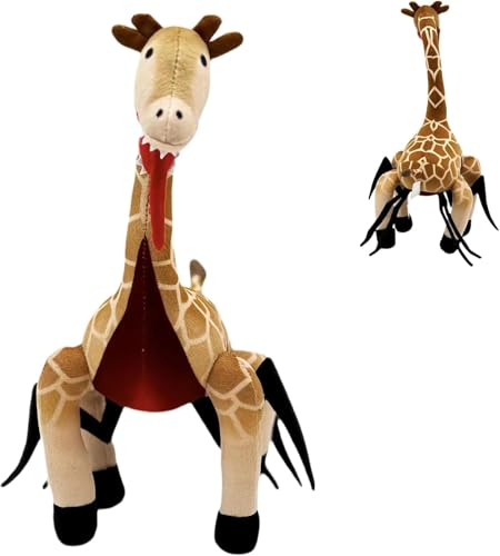 RDCIRP Zoochosis Cartoon Plüsch, niedliches Stofftier, Zoochosis-Horror-Plüschtier, Kissenspielzeug, Zoochosis-Giraffe-Figur, Puppe for Spielefans, Geschenke(Giraffe) von RDCIRP