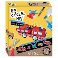 RE-CYCLE-ME 3503309 Bastelset Autos & Flugzeuge von RE-CYCLE-ME