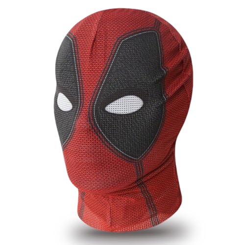 Realistische 3D Druck Vollgesichtsmaske Deadpol Halloween Maske, Realistische Deadpol Maske, Anime Mask Halloween Cosplay Masken für Erwachsene Masquerade, Cosplayer Party Karnevals party Realistische 3D Druck Vollgesichtsmaske Deadpol Halloween Maske, Realistische Deadpol Maske, Anime Mask Halloween Cosplay Masken für Erwachsene Masquerade, Cosplayer Party Karnevals party von READREAM