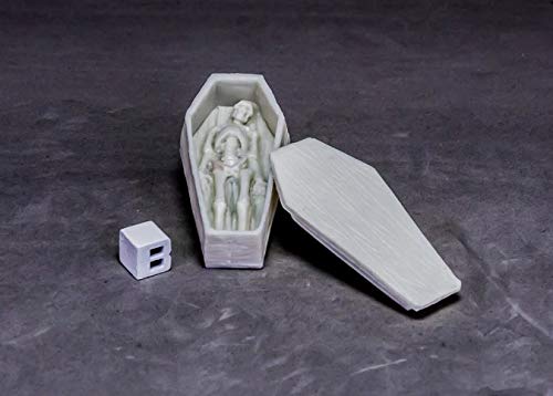 Pechetruite 1 x Coffin and Corpse - Reaper Bones Miniature zum Rollenspiel Kriegsspiel - 77633 von Pechetruite