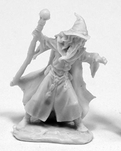 Pechetruite 1 x LENDIL Blackroot Wizard - Reaper Bones Miniature zum Rollenspiel Kriegsspiel - 77412 von Reaper