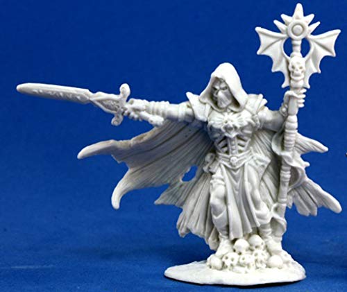 Pechetruite 1 x Malek Necromancer - Reaper Bones Miniature zum Rollenspiel Kriegsspiel - 77172 von Pechetruite