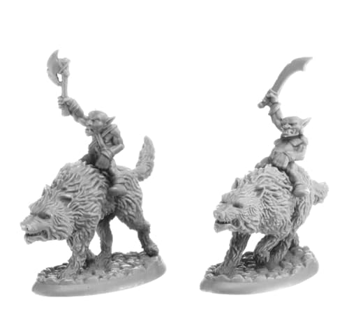 Reaper Bones: Goblin Wolfriders von REAPER MINIATURES