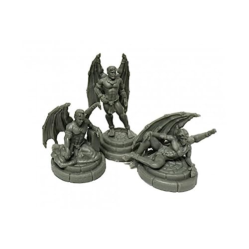 Reaper Demonic Temptation Incubi Miniatur, 25 mm, heldenhafte Skala, Knochen, schwarze Miniaturen von REAPER MINIATURES