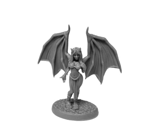 Reaper Miniatures 1 x TIRIKA, Succubus Bones USA Dungeon Dwellers – Tabletop Figur Rollenspiel – 7085 von REAPER MINIATURES