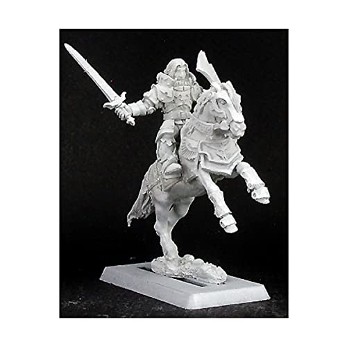 Reaper Miniatures 14230 - Warlord - Sir Daman, Ritter zu Pferde - Zinnminiatur von Reaper Miniatures