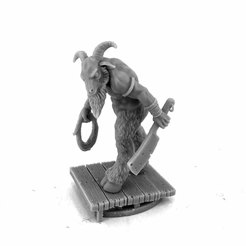 Reaper Miniatures Cryptid Goatman Miniatur-Chronoskop, 25 mm, heldenhafte Skala von REAPER MINIATURES