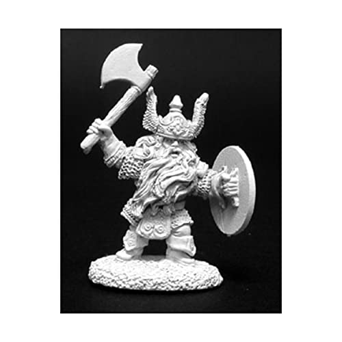 Reaper Miniatures Harbroom Axehelm #02175 Dark Heaven Legends unlackiertes Metall von REAPER MINIATURES