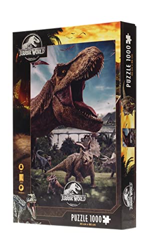 RedSTRING Does Not Apply Park Puzzle 1000 Teile Jurassic World Compo Rex, Mehrfarbig, Einheitsgröße (RS531138) von SD TOYS