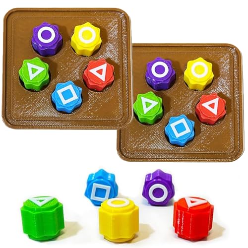 Gonggi Korean Game, Gonggi traditionelles Koreanisches Spielspiel Gonggi Jack Jack Stein-Kieselstein-Set, Traditionelles Handspiel Mit Bunt Steinchen, Ideal Für Unterhaltsame Stunden (10pcs+2Base) von REGAPOG