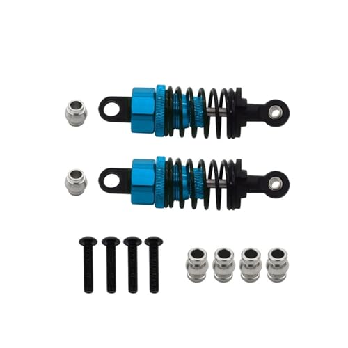 1 Satz Ersatzzubehör, for Tamiya TT01 TT02 Metall-Hydraulikstoßdämpfer Stoßdämpfer CNC-Fernbedienungsauto 55 mm(Blue) von REHOSE