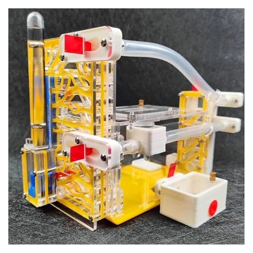 Ameisenfarm Formicarium 3D Acryl Ant Nest DIY Ant Farm Insekt Ant Nester Villa Pet Mania Lebensraum Ameisen Haustier Ökologische Box Ameisenfarm für Draußen(Yellow) von REIFOR