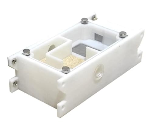 Ameisenfarm Formicarium Ameisenburg-Studie - Ökosystemverhalten Von Ameisen - Ameisenfarm - Lern- Und Wissenschaftsset - Ameisennestfarm Ameisenfarm für Draußen(White) von REIFOR