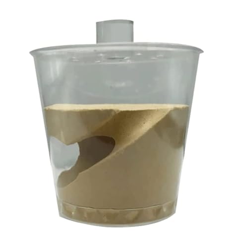 Ameisenfarm Formicarium Ant Castle Cup Nest Königin Anbau Nest Gips Ant Farm Geeignet Für 10 Oder Weniger Ameisen Fütterung Box Ameisenfarm für Draußen von REIFOR