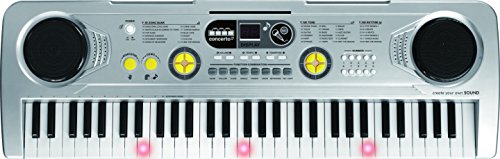 REIG 8924 Elektronisches Orgel 61 Tasten Multifunktionstasten, Sortiert, Small/Medium von REIG