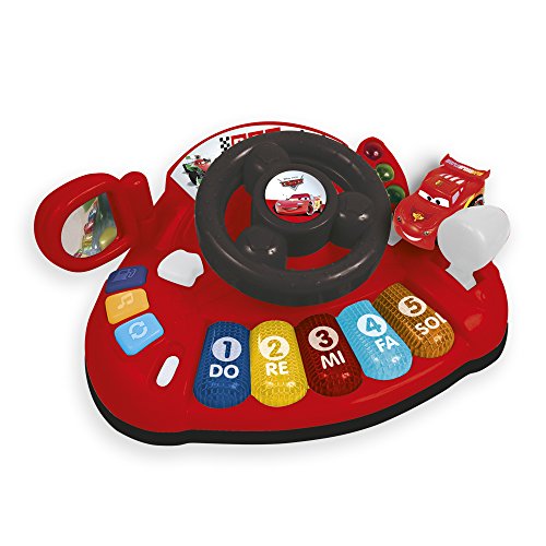 Reig 5318 - Disney Cars Autocockpit mit Musiktasten von REIG