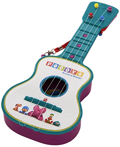 Reig Pocoyo 4-Saiten Gitarre,Blau/Rosa Sortiert Reig Pocoyo 4-Saiten Gitarre,Blau/Rosa Sortiert von REIG