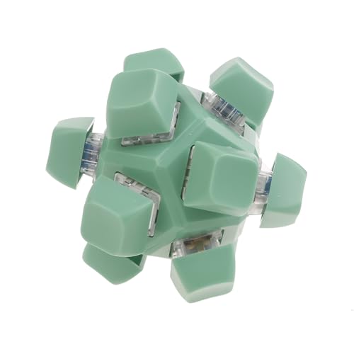 12-seitige RubiksCubes Mechanische Tastaturschalter Schlüsselanhänger Leuchtschalter Tester Dekompression Entspannung von REITINGE