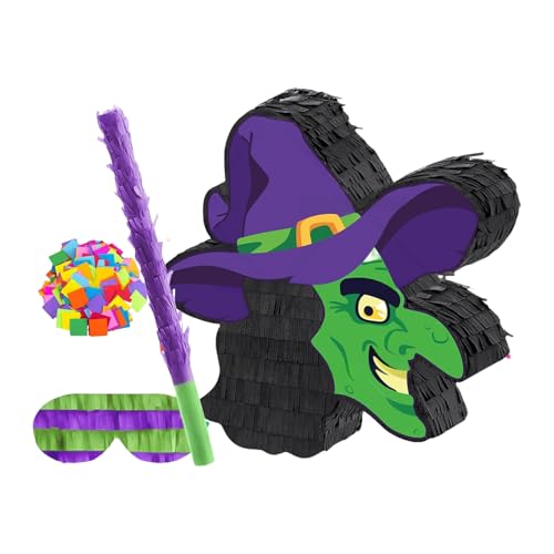 Halloween Witch Piñatas Für Süßigkeiten Schlagen Spiel Safe Paper Craft Party Dekoration Kinder Aktivitäten Festival Mittelstücke Papier Halloween Partyzubehör Halloween Witch Piñatas Für Süßigkeiten Schlagen Spiel Safe Paper Craft Party Dekoration Kinder Aktivitäten Festival Mittelstücke Papier Halloween Partyzubehör von REITINGE