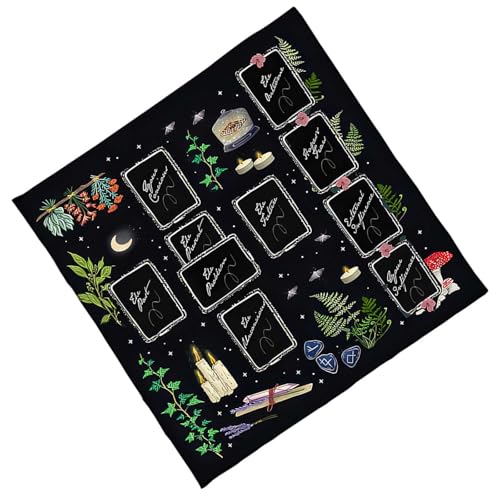 Prämien Velvets Tarots Tischdecke Mehrfachgröße Mystische Fade Resistant Waschierspiel Accessoire Bunte Tarots Matten Mit Mystischem Muster Prämien Velvets Tarots Tischdecke Mehrfachgröße Mystische Fade Resistant Waschierspiel Accessoire Bunte Tarots Matten Mit Mystischem Muster von REITINGE