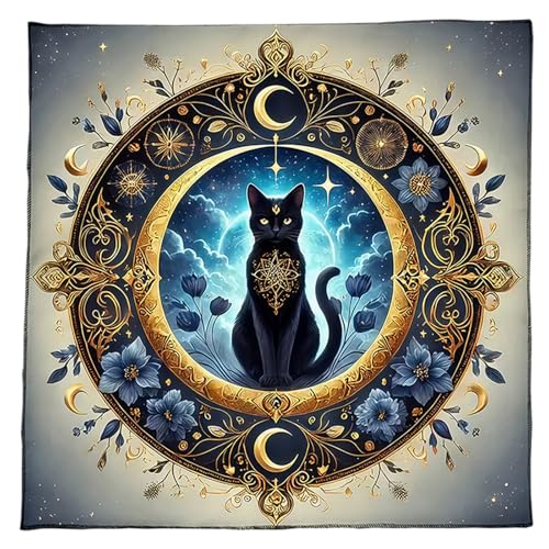 REITINGE 1. Katzen Tarot Schrein Stoff Wahrscheinlichkeitstisch Tisch Cover Astrologie Zauberer Wandteppich Wandhängedekor Schwarze Katzen Tarot Karte Tischdecke Spirituelle Decktuch REITINGE 1. Katzen Tarot Schrein Stoff Wahrscheinlichkeitstisch Tisch Cover Astrologie Zauberer Wandteppich Wandhängedekor Schwarze Katzen Tarot Karte Tischdecke Spirituelle Decktuch von REITINGE