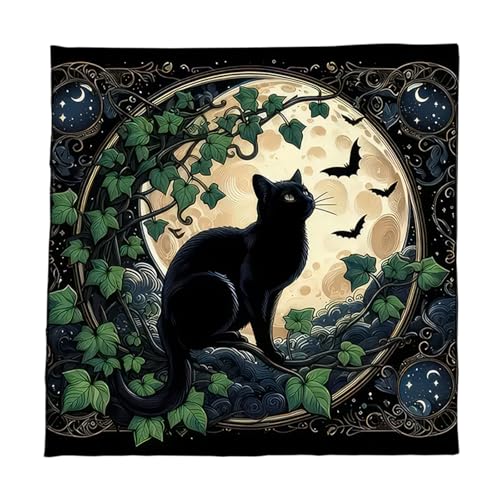 REITINGE Elegante Velvets Tischdecke Portables Wahrscheinliche Matten Mit Mystischen Kunstwerken Für Spirituelle Meditationen Und Home Decoration Mysterious Tarot Brettspielzubehör REITINGE Elegante Velvets Tischdecke Portables Wahrscheinliche Matten Mit Mystischen Kunstwerken Für Spirituelle Meditationen Und Home Decoration Mysterious Tarot Brettspielzubehör von REITINGE