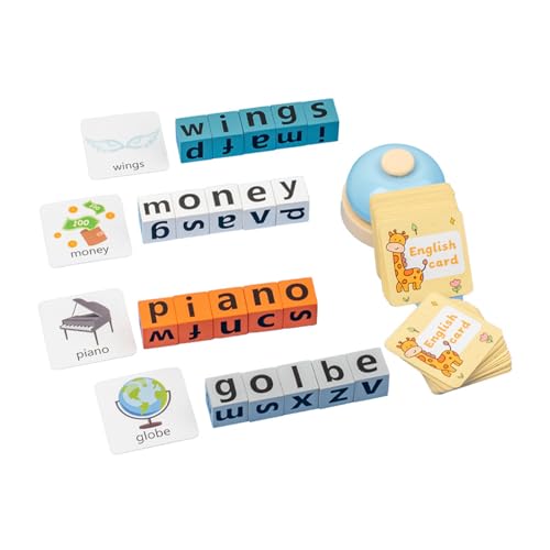 REITINGE English Word Learning Card Puzzle Spielzeug Für Kinder Interaktive Rechtschreibspielboard Bildungsaktivität Für Kinder Interaktive Englische Lernkarte Puzzle REITINGE English Word Learning Card Puzzle Spielzeug Für Kinder Interaktive Rechtschreibspielboard Bildungsaktivität Für Kinder Interaktive Englische Lernkarte Puzzle von REITINGE