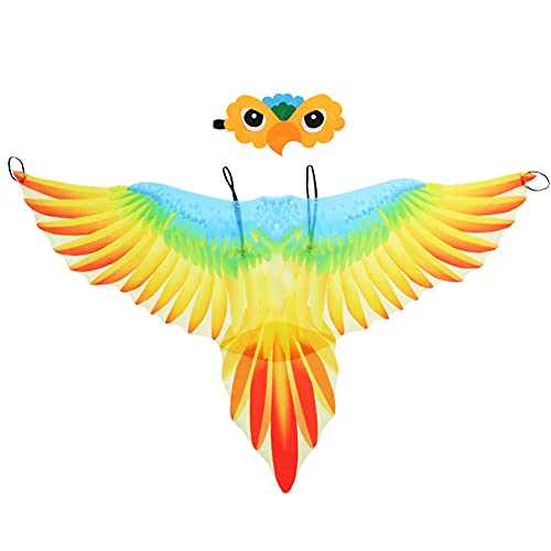 REITINGE Für kreative Papageien mit elastischem Band, Kostüm-Requisiten, Vögel, Halloween-Geschenk für Mädchen von REITINGE