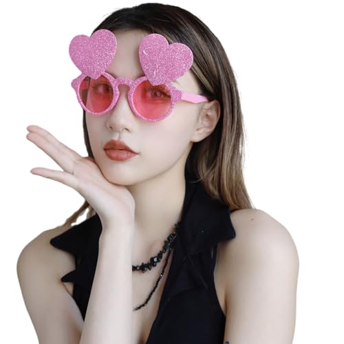 REITINGE Lustige Valentinstags-Brille, Sonnenbrille, Party, Cosplay, Brille, Dekoration, Zubehör, dekorative Brille, Kostüme, Brillen von REITINGE