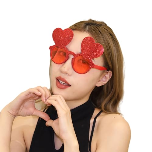 REITINGE Lustige Valentinstags-Brille, Sonnenbrille, Party, Cosplay, Brille, Dekoration, Zubehör, dekorative Brille, Kostüme, Brillen von REITINGE