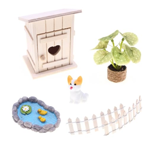REITINGE Miniaturgarten Gnomes Figur Set Doll House Accessoire Pool Szene Mit Zaun Für Elfen Szene Display Outdoor Dekoration Miniatur Decors Outdoor Feen Garten REITINGE Miniaturgarten Gnomes Figur Set Doll House Accessoire Pool Szene Mit Zaun Für Elfen Szene Display Outdoor Dekoration Miniatur Decors Outdoor Feen Garten von REITINGE