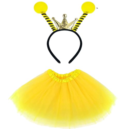 REITINGE Prinzessinnen Verkleiden Sich Kostüm Bienen/Marienkäfer Ohrstirnbänder Schmetterlingsflügel Tutus Geburtstag Halloween Party Cosplays Versorgung von REITINGE