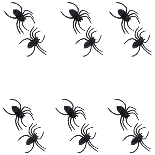 Set Von 12 Großen Spinnen Figur Spielzeug Halloween Dekorationsversorgung Für Haunted Web Display Und Streich Gag Festival Einstellung Realistischer Spinnen Für Halloween Set Von 12 Großen Spinnen Figur Spielzeug Halloween Dekorationsversorgung Für Haunted Web Display Und Streich Gag Festival Einstellung Realistischer Spinnen Für Halloween von REITINGE