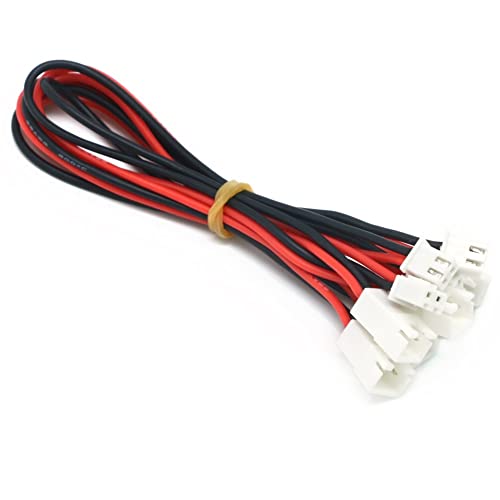 5pcs/Los JST-XH 1S 2S 3S 4S 5S 6S 2 0cm 2 2AWG Lipo Balance Drahtverlängerung geladenes Kabellaufkabel for Rc LIPO -Batterieladegerät Leistung (Size : 1S) von RELYA