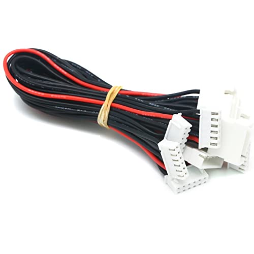 5pcs/Los JST-XH 1S 2S 3S 4S 5S 6S 2 0cm 2 2AWG Lipo Balance Drahtverlängerung geladenes Kabellaufkabel for Rc LIPO -Batterieladegerät Leistung (Size : 5S) von RELYA