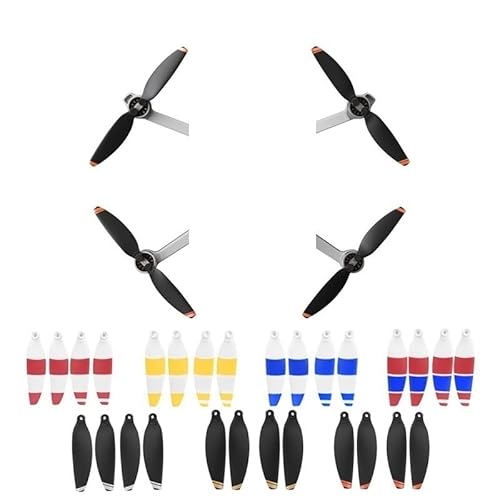 RELYA 16 stücke for Mavic Mini 2/SE Drone 4726 Propeller Ersatz Requisiten Klinge Leichte Flügel Fans Teile for Mini 2/SE Zubehör Leistung (Size : 16 pcs Blue) von RELYA