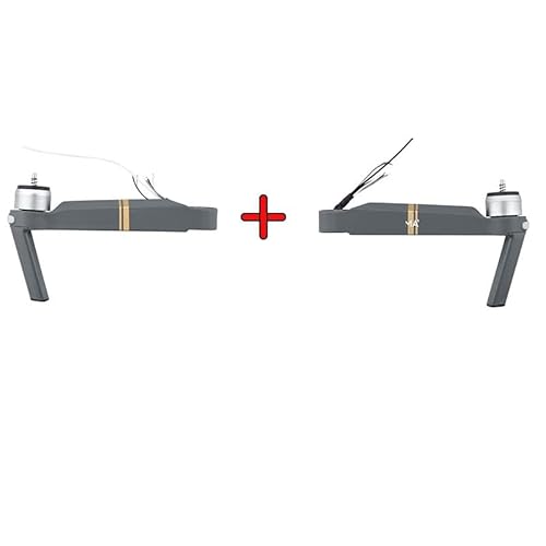 for Mavic Pro Ersatzteile Vorne Hinten Links Rechts Arm Karosserie Mittlerer Rahmen Untere Schale Obere Abdeckung Leistung (Size : Front arm Set) von RELYA