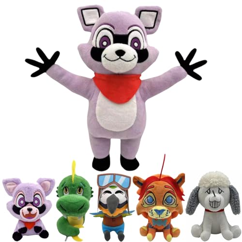 Indigo Park ADL-er-Plüschtier – 9,45 Zoll Große Indigo Park Plüschpuppe, Süßes Indigo Parks Stofftierkissen, Weiche Rambley ADL-er Figur Maskottchen Plüschtiere Heimdeko Geschenke Für Fans ,B von RENJIANPO