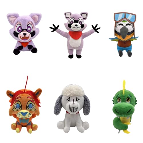 Indigo Park ADL-er-Plüschtier – 9,45 Zoll Große Indigo Park Plüschpuppe, Süßes Indigo Parks Stofftierkissen, Weiche Rambley ADL-er Figur Maskottchen Plüschtiere Heimdeko Geschenke Für Fans ,F von RENJIANPO