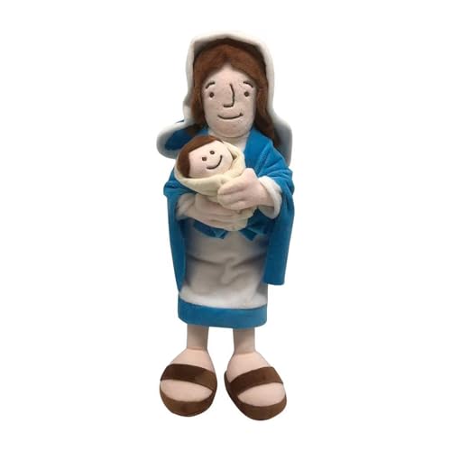 Mein Freund Jesus Plüschpuppe, 13 Zoll Mein Freund Jesus Plüsch, Jesus Plüschpuppe, Jesus Spielzeug Mein Freund Jesus Spielzeug, Weiches Jesus Plüschtier, Jesus Plüschtier Für Jungen Und Mädchen ,B von RENJIANPO