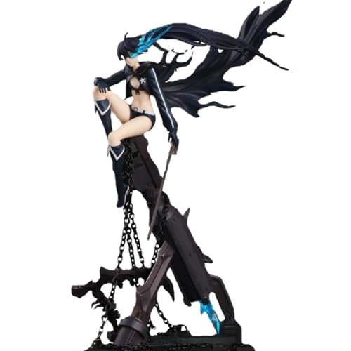 REOZIGN Black Rock Schießfigur, Actionfiguren zum Schießen von Black Rock, sitzend, 30 cm, PVC-Souvenirs für Anime-Fans, Geschenke von REOZIGN