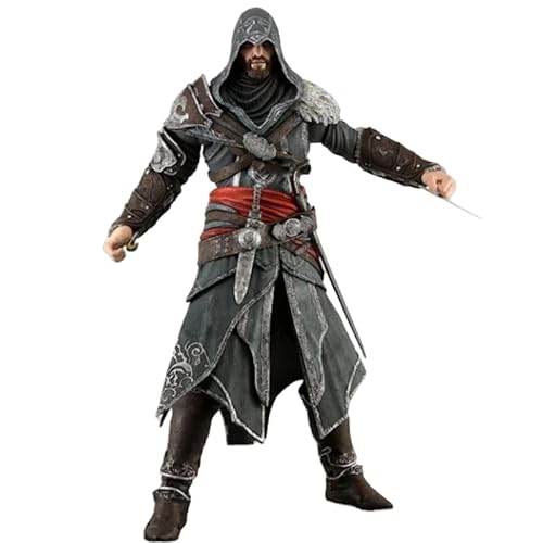 REOZIGN Figur Ezio, stehender Assassin Ezio, Anime-Figuren, 15 cm, PVC, Cosplay, Modell, Handwerk für Anime-Fans, Geschenk von REOZIGN